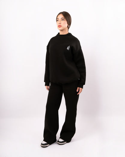 Oversized Sweatshirt & Sweatpants Set